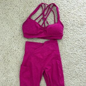 Bombshell Sportswear Magenta Set